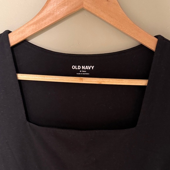 Old Navy Square Neck Black Bodysuit - Picture 4 of 6